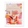 Greeting Card - F306 - Autumn Floral Birthday Card - Autumn Floral Birthday Card - Whistlefish