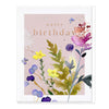 Greeting Card - F311 - Rustic Florals Autumn Birthday Card - Rustic Florals Autumn Birthday Card - Whistlefish