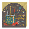 Greeting Card - F316 - A Very Happy Birthday Arch Card - A Very Happy Birthday Arch Card - Whistlefish