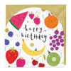 Greeting Card - F328 - Fruity Friends Birthday Arch Card - Fruity Friends Birthday Arch Card - Whistlefish