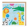 Greeting Card - F346 - Jungle Animals Birthday Card - Jungle Animals Birthday Card - Whistlefish