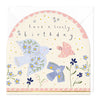 Greeting Card - F349 - Lovely Birds Birthday Arch Card - Lovely Birds Birthday Arch Card - Whistlefish