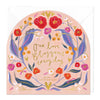 Greeting Card - F353 - Love Blossoms Anniversary Arch Card - Love Blossoms Anniversary Arch Card - Whistlefish