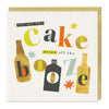 Greeting Card - F379 - Cake & Booze Birthday Card - Cake & Booze Birthday Card - Whistlefish