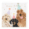 Greeting Card - F386 - Party Pups Birthday Card - Party Pups Birthday Card - Whistlefish