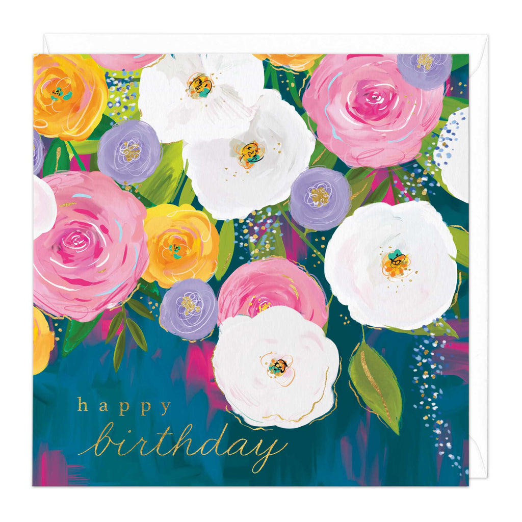 Fresh Blooms Birthday Card Whistlefish Whistlefish Trade
