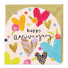 Greeting Card - F439 - Neon Anniversary Arch Card - Neon Anniversary Arch Card - Whistlefish