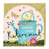 Greeting Card - F443 - Neon Retirement Arch Card - Neon Retirement Arch Card - Whistlefish