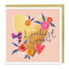 Greeting Card - F446 - Loveliest Couple Heart Card - Loveliest Couple Heart Card - Whistlefish