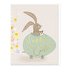 Greeting Card - F462 - Egg Car Easter Card - Egg Car Easter Card - Whistlefish