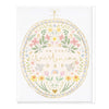 Greeting Card - F468 - On Your Christening Day Floral Card - On Your Christening Day Floral Card - Whistlefish