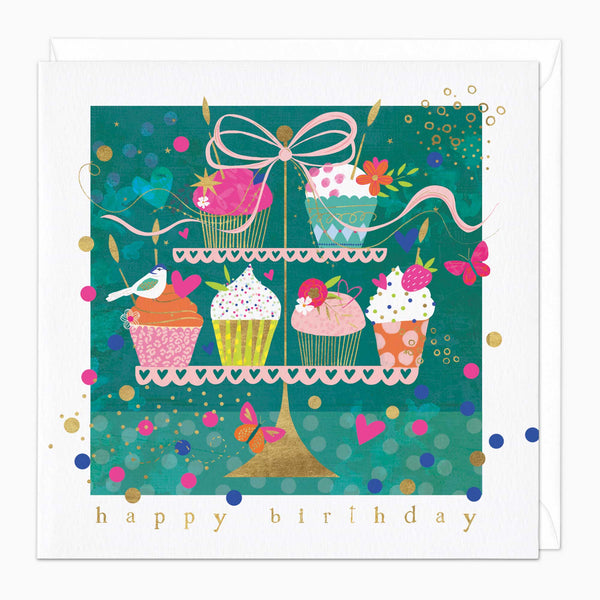 Teal Birthday Set | Tiffany | Cake | Yard Card Set - UV High resolution Coroplast store printing. HALF SHEET