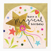 Greeting Card - F528 - Neon Magical Birthday Arch Card - Neon Magical Birthday Arch Card - Whistlefish