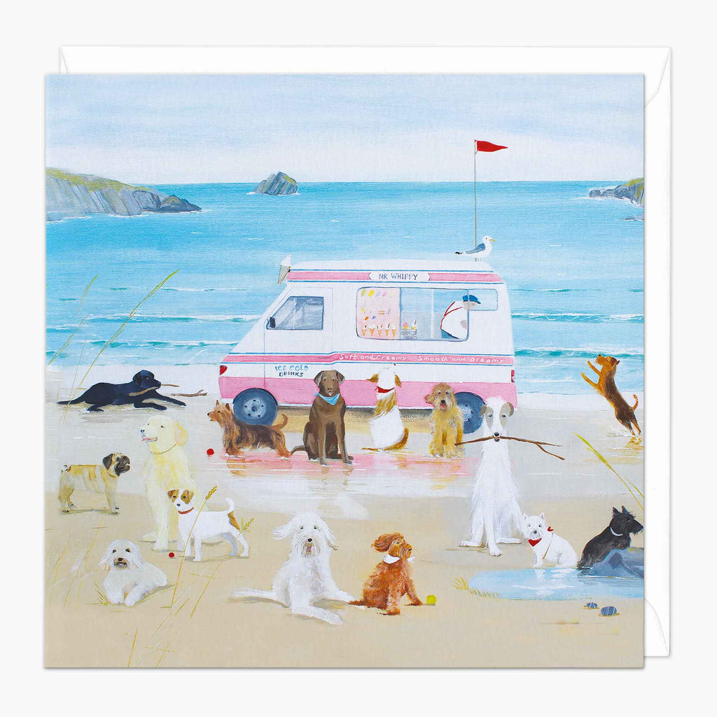 Seaside Icecream Art Card - Whistlefish | Whistlefish Trade