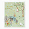 Greeting Card - G032 - Tractor Birthday Bliss Card - Tractor Birthday Bliss Card - Whistlefish