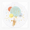 Greeting Card - G065 - 2025 Baby Boy Circular Card - 2025 Baby Boy Circular Card - Whistlefish