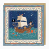 Greeting Card-G227 - Pirate Ship Card-Whistlefish