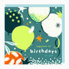 Greeting Card-G239 - Neon Balloons Birthday Card-Whistlefish