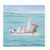 Greeting Card-G312 - Headwind Art Card-Hannah Cole