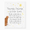 Greeting Card-G384 - Twinkle Twinkle Nursery Card-Whistlefish
