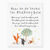 Greeting Card-G389 - Mulberry Bush Nursery Card-Whistlefish