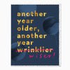 Greeting Card-G474 - Another Year Wiser Birthday Card-Whistlefish