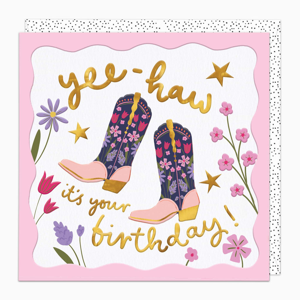 Card Cataligue Yee-Haw Birthday Card - Whistlefish | Whistlefish Trade
