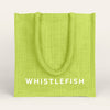 Jute Bag-JB199 - Cactus Green Small Jute Bag-Whistlefish