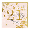 LN014 - Key to the Future 21st Birthday Card