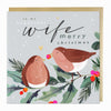 LZ023 - Robins Wife Luxury Christmas Card