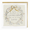 LZ038 - Beautiful Grandson Luxury Christmas Card