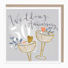 Luxury Card - LN122 - 50th Wedding Anniversary Luxury Card - 50th Wedding Anniversary Luxury Card - Whistlefish