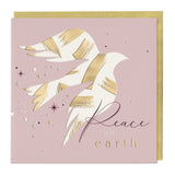 Luxury Christmas Card - LZ009 - Peace On Earth Luxury Christmas Card - Peace On Earth Luxury Christmas Card - Whistlefish