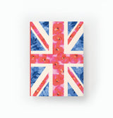 Notebook-WNB37 - Navy Poppy Union Jack Notebook-Whistlefish