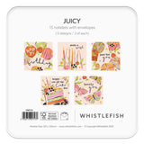 Notelet Tin-MWT60 - Juicy Notelet Tin-Whistlefish
