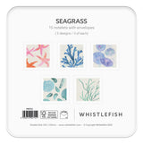 Notelet Tin-MWT62 - Seagrass Notelet Tin-Whistlefish
