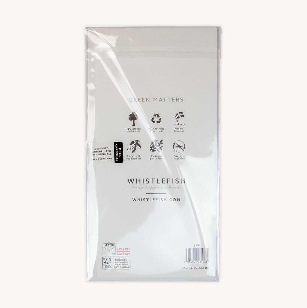 Cellophane Slip C (125x240mm) | Whistlefish Trade