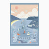 Tea Towel-DV02TT - Salcombe Tea Towel-Whistlefish