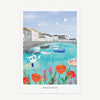 Tea Towel-WTT216 - Falmouth Travel Tea Towel-Whistlefish