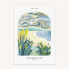 Tea Towel - WTT250 - Daymer Arched Lino Tea Towel - Daymer Arched Lino Tea Towel - Whistlefish