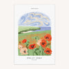 Tea Towel - WTT259 - Polly Joke Arched Lino Tea Towel - Polly Joke Arched Lino Tea Towel - Whistlefish