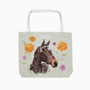 Tea Towel-EQ02TT - Grace & Gallop Natural Tea Towel-Whistlefish