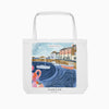 Tote Bag-WTB57 - Padstow Cornish Lino Tote Bag-Whistlefish