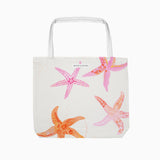Tote Bag-WTB65 - Seagrass Starfish Tote Bag-Whistlefish