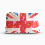 UJ01WB - Navy Poppy Union Jack Large Wash Bag