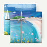 WWP116 - Coastal Path Wrapping Paper