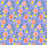 Wrapping Paper-GWP100 - Lilac Floral Wrapping Paper-Whistlefish