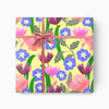 Wrapping Paper-GWP99 - Bright Yellow Floral Wrapping Paper-Whistlefish