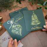 Evergreen Christmas Card Pack - Whistlefish