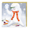 Z108 - Vegetables Snowman Christmas Card